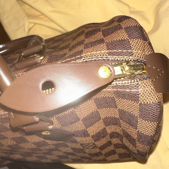 LOUIS VUITTON DAMIER EBENE SPEEDY 30 - Picture 4 of 11